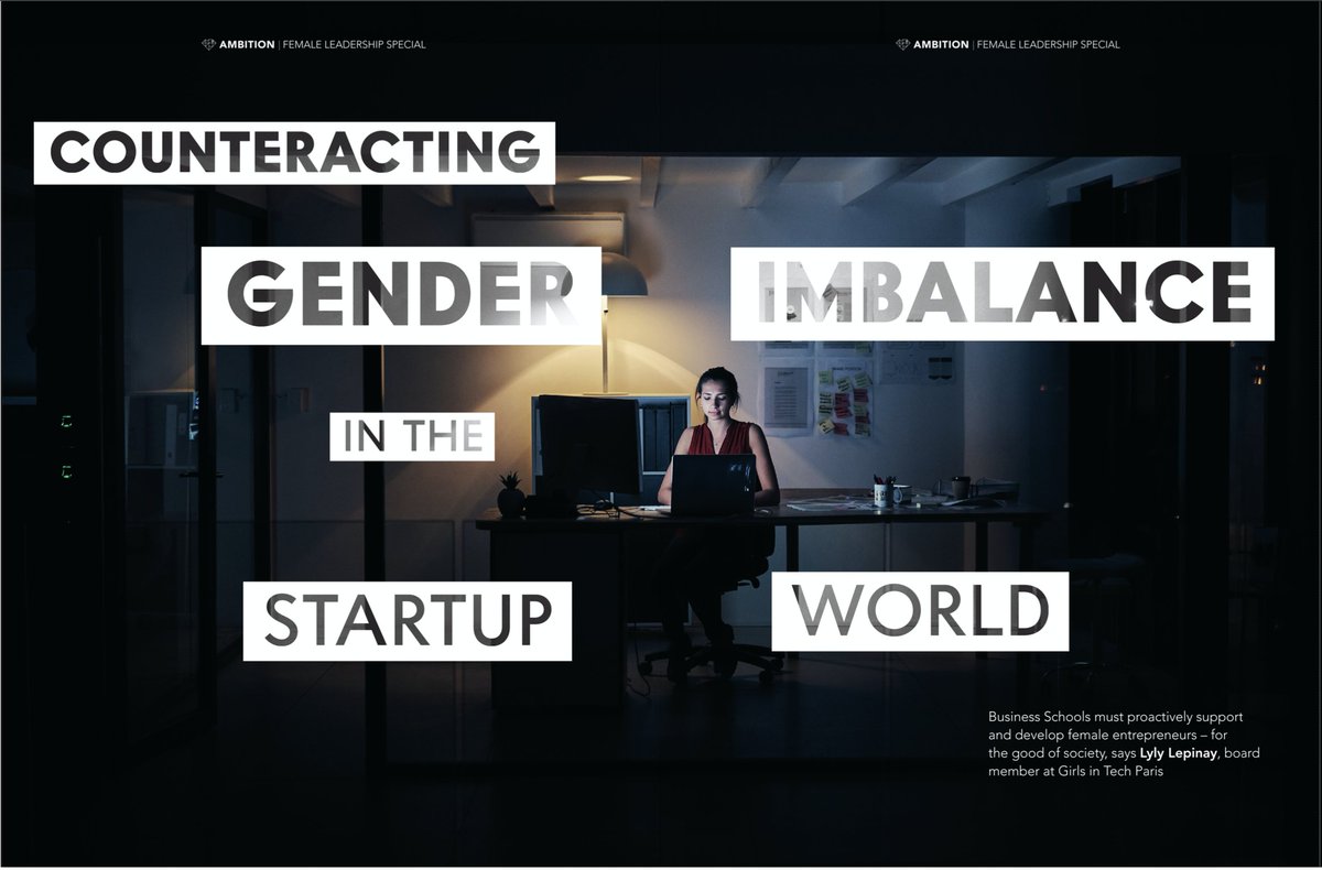 Female entrepreneurs are sorely under supported &amp; funded. Our board member @Mollienne shares some ideas on how we can improve this with <a href="/Assoc_of_MBAs/">Association of MBAs</a> for their special #IWD20 edition. Read the full article on pg 22 ow.ly/DyDi50yFLYc 

#EachforEqual @GirlsinTech