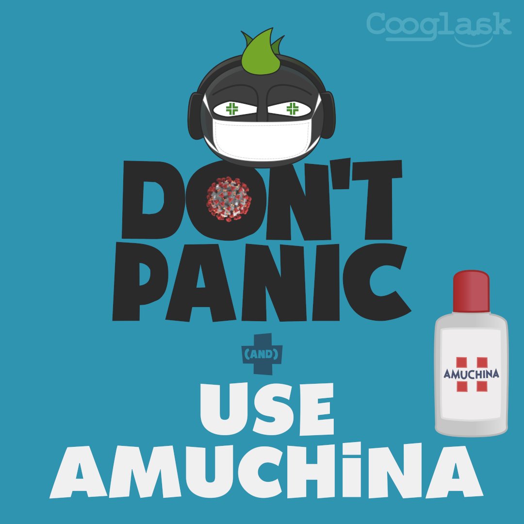 Don't Panic and use Amuchina 🧴

😷 #zonerosse #coronarvirus #COVID2019 #Covid_19 #cornoravirus