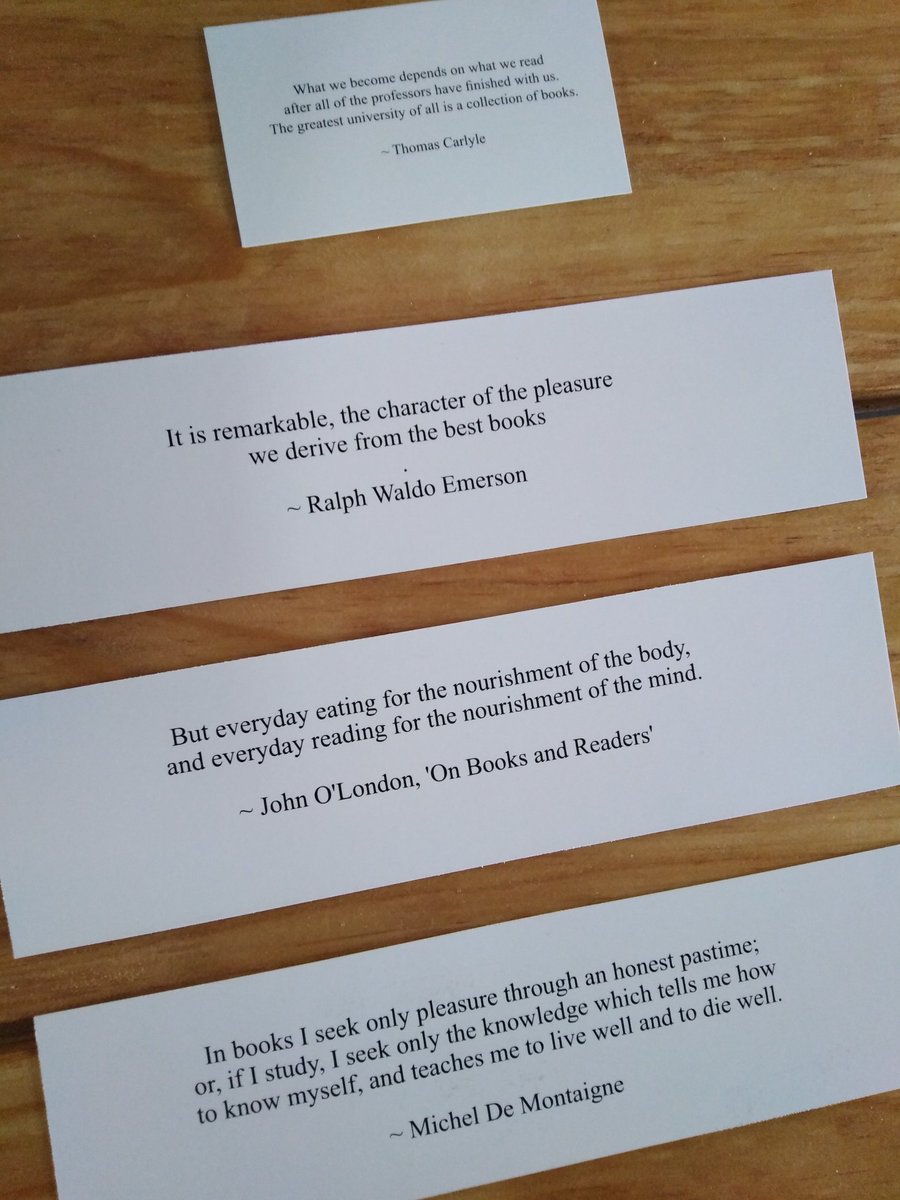 BookJoint's tweet photo. Bookmarks, with the theme of books and reading. https://t.co/LWzxXri5gN