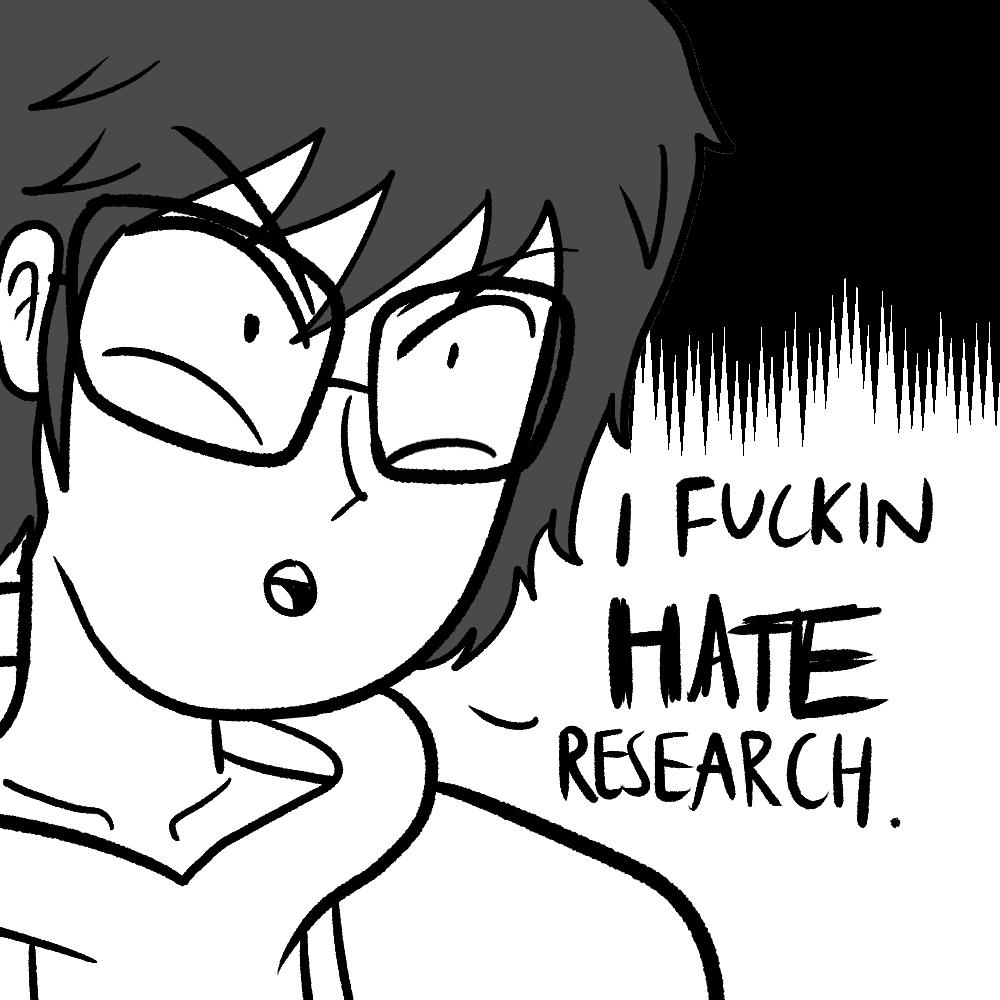 I SPENT THE ENTIRE WEEKEND DOING RESEARCH REQUIREMENTS, AND NOW IT'S EXAM WEEK. WISH ME LUCK, EVERYONE.

FUCK RESEARCH AAAAAAAAAA here's a quick sketch of my rage and frustrations :)

#art #digitalart #digitalartwork #digitalartist 