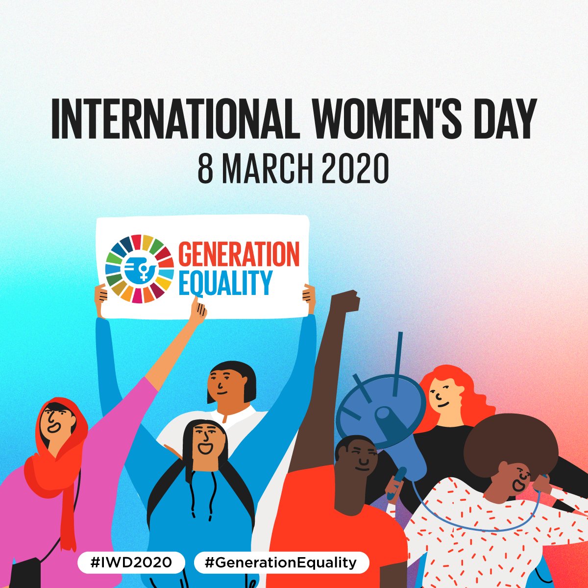 Happy #InternationalWomensDay! Today is the day to make a commitment to all our sisters around the world to support each other, believe in each other &amp; empower each other. Together we speak up for equality. #IWD2020 #GenerationEquality via 
<a href="/UN_Women/">UN Women</a>