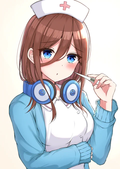 「あんまり無理しちゃダメだよ…?」
#五等分の花嫁 #中野三玖 