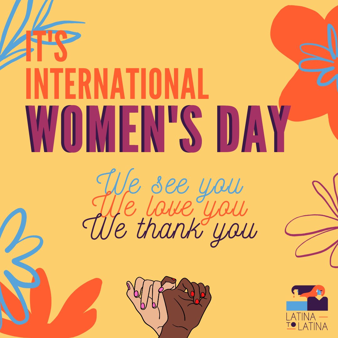 latinatolatina's tweet photo. Who run the world? GIRLS  🙆🏽‍♀️🙋🏾‍♀️ It’s International Women's Day ✨ Today &amp; EVERY DAY we celebrate women. In honor of #InternationalWomensDay, all day we will be honoring powerful, influential women who are making lives better for countless others #CelebrateWomen https://t.co/KpNCUqNWd2