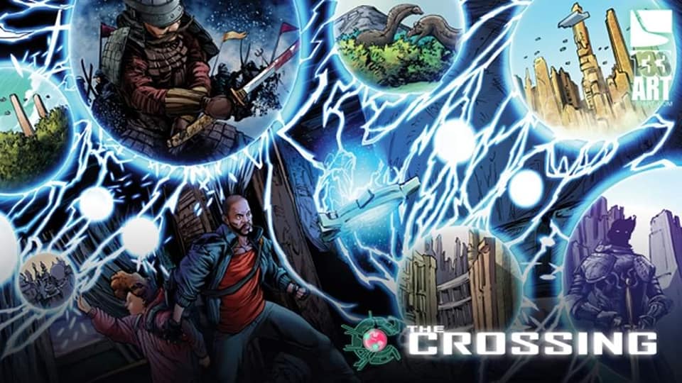 courtregan's tweet photo. Checkout The Comic Kickstarter for the Crossing Issue #1.  Fans of Multiverse / Parallel Worlds /What ifs story lines should check this out.   https://t.co/BfHIc3f8Bs https://t.co/NCCpI0KPvs
