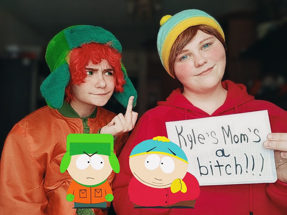 Jew and Fat Ass #SouthPark #cosplay #SouthPark_cosplay #KyleBroflovski #Eri...