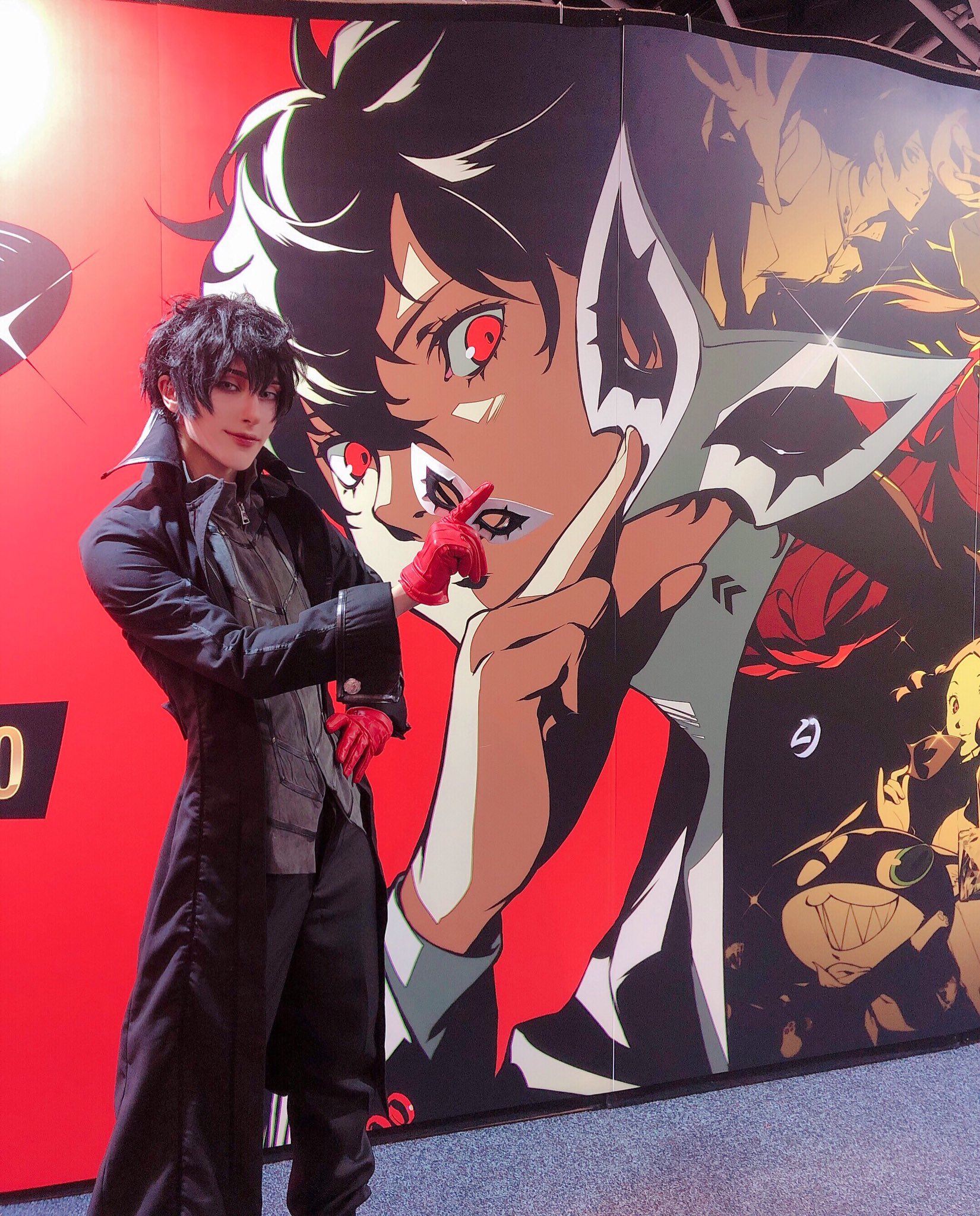 ナイト Working At The Persona 5 Royal Booth As Joker This Nezuko Was Absolutely Adorable She Is 3 Years Old A Great Little Cosplayer T Co Cihheiy2sl Twitter