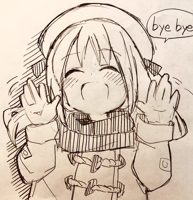 ゲーセンの少女、帰る時は店員さんに両手でバイバイする 