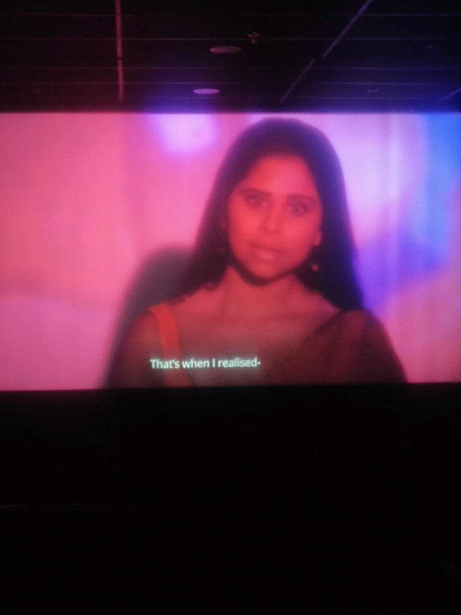 Such a lovely film #AUMM,
Watching @SaieTamhankar on screen is Sukoon, Her performance is a real tour the force. Something about her voice is LOVE ❤️
Kudos Abhay Mahajan, @parnapethe, @AlokRajwade and team !!!