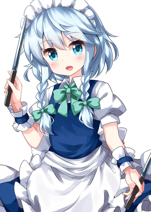 #深夜の真剣お絵描き60分一本勝負 十六夜咲夜 