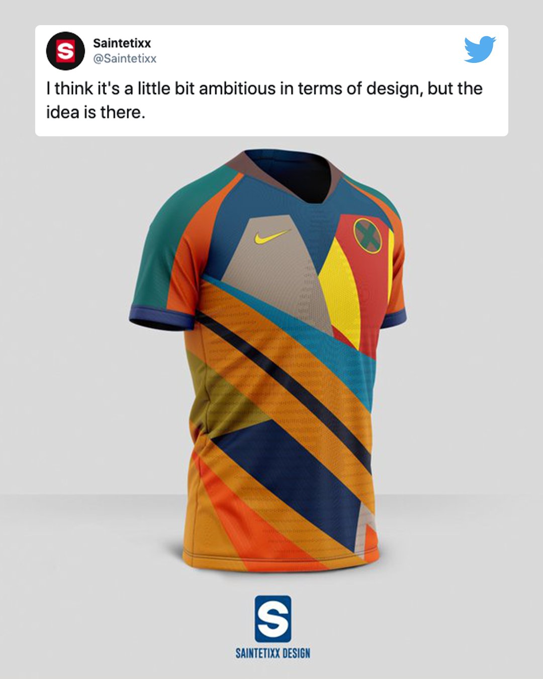 Fox Football on X: How's this for a jersey design? It's certainly unique!  😄😄  / X