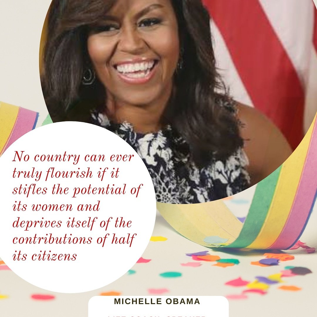 YAING17's tweet photo. She is an American lawyer, university administrator, a writer,  the former first lady of the United States. 
She is an advocate for poverty awareness, education, nutrition, among others.
She's also the author of the inspiring book *Becoming*

#MichelleObama
#IWD2020
#YAING https://t.co/K7zms11raM