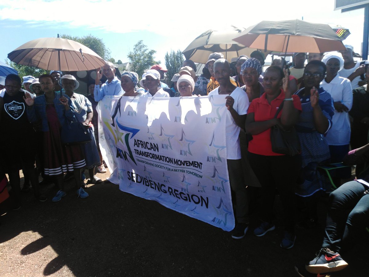william_mcera's tweet photo. ATM SEDIBENG @ Work: Public Meeting to address Corruption in the allocation of RDP Houses. We are the Voice of the Voiceless.
@ATMovement_SA
@ATM_Gauteng
@ZungulaVuyo
@AtmGauteng https://t.co/uXI10xUDir