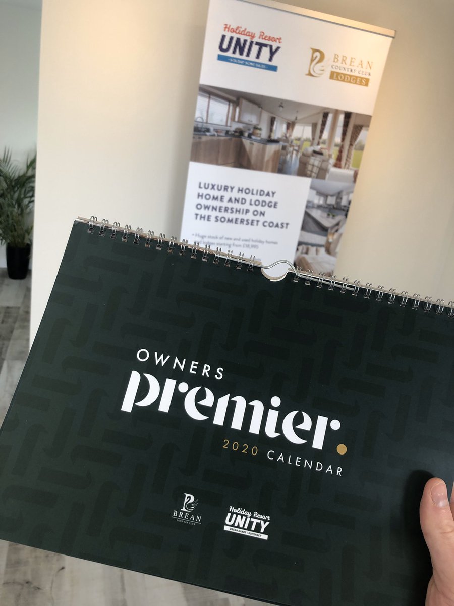 HRUCaravanSales's tweet photo. Come &amp; see John or Roger in the sales office today to pick up your new owners premier calendar! You can also have a look round our brand new 2020 holiday homes on the showground 

#happinesssorted #ownerspremier #holidayresortunity https://t.co/JwXNSVVhbJ