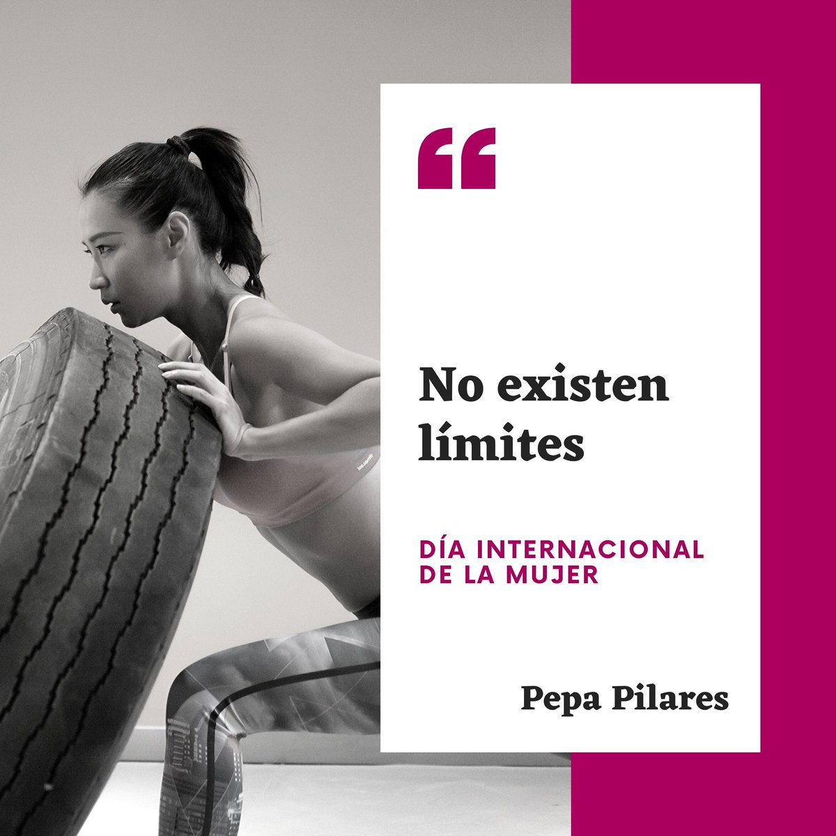 pepapilares's tweet photo. Día Internacional de la Mujer #pepapilares #woman #nohaylimites https://t.co/p2nT4EiWih