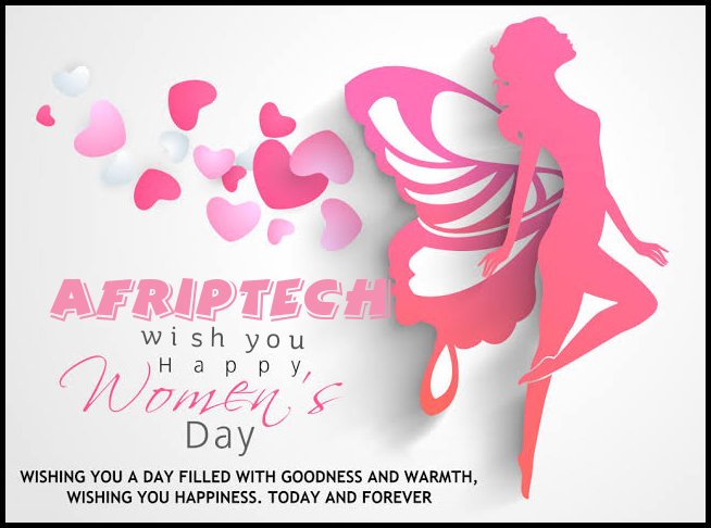 AfriptechNG's tweet photo. Happy international women's day.
#Afriptech
#women #womeninbusiness #womenshistorymonth #womensday #womensday2020 #internationalwomensday https://t.co/61vZHgZL9Q