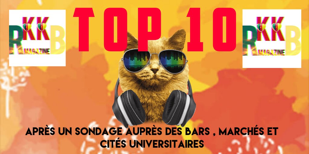 KamerRap's tweet photo. 🔴TOP 10 NEW MUSIC
#1 Mes respect @IsBlancheBailly
#2 Zege @Mrleo2371
#3 dancer #OVERDOSETEAM
#4 Alright @KO_Cofficial
#5 Laissemoi t'aimer @Its_Ewube
#6 Mentality @JoviLeMonstre
#7 Market @phillbillbeatz
#8 Koni #Gomez
#9 Pkoyo #LionProd
#10 Ils sav pas @TENOR_officiel https://t.co/fgAW7UYFmd
