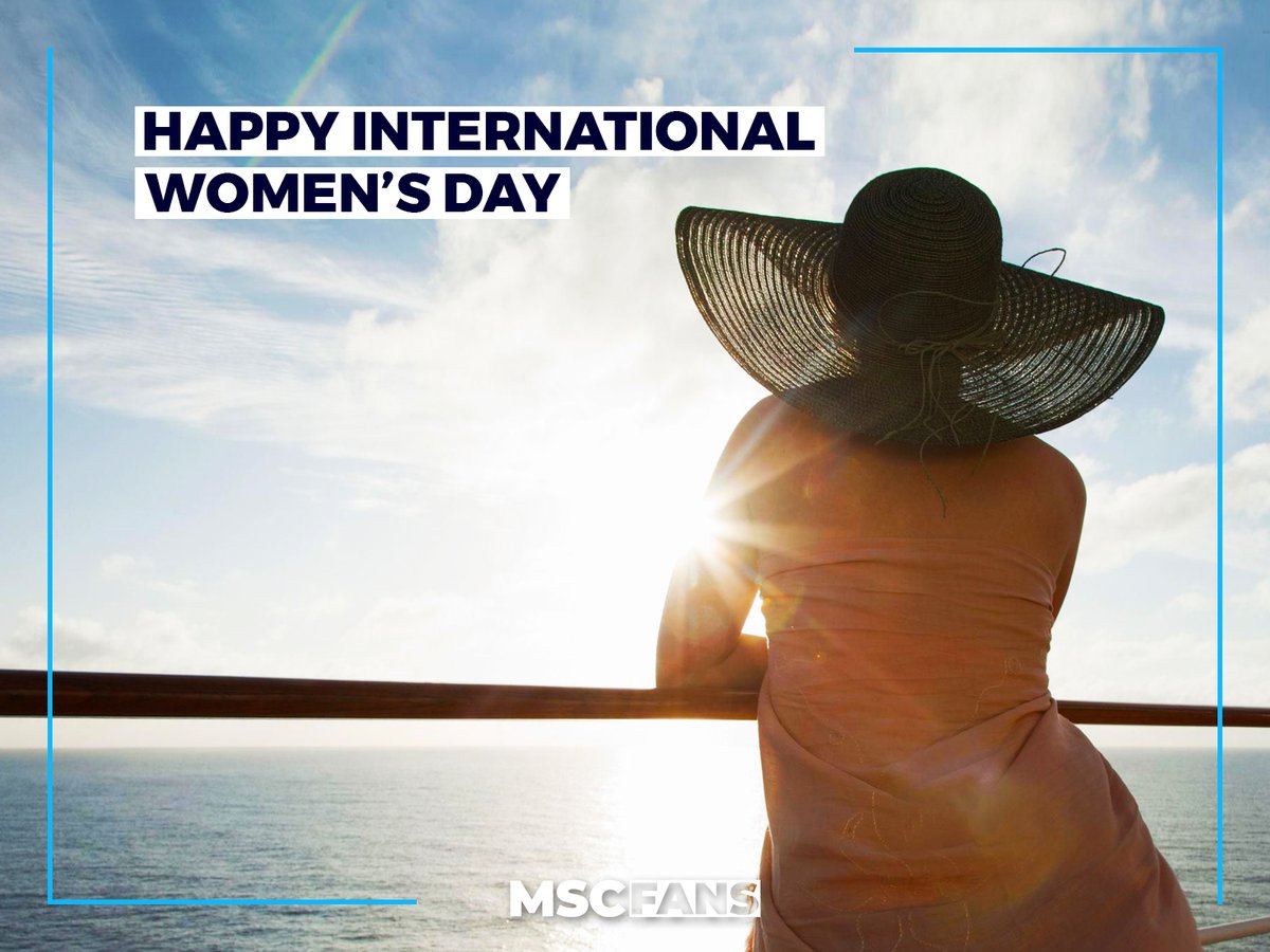 nolongermscfans's tweet photo. To all crew, guests, #MSCFans happy #InternationalWomensDay! 💐 https://t.co/tdaJPWXgcr