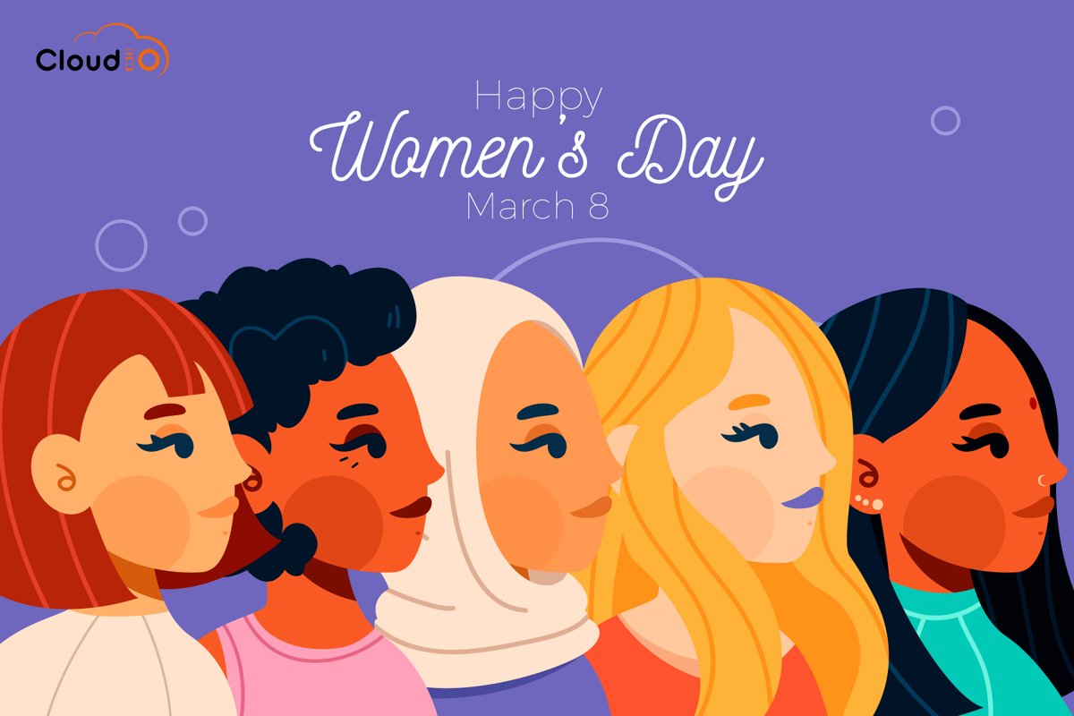 CloudIOPlatform's tweet photo. A big thanks to all of the beautiful, wonderful, charming women out there! Thank you for making life possible, thank you for being so different and strong! Happy Women’s Day!
#CloudIO
#happywomensday #womenintech #gratefulheart #womenempowerment
Design vector by freepik https://t.co/rqRuDfAOfE