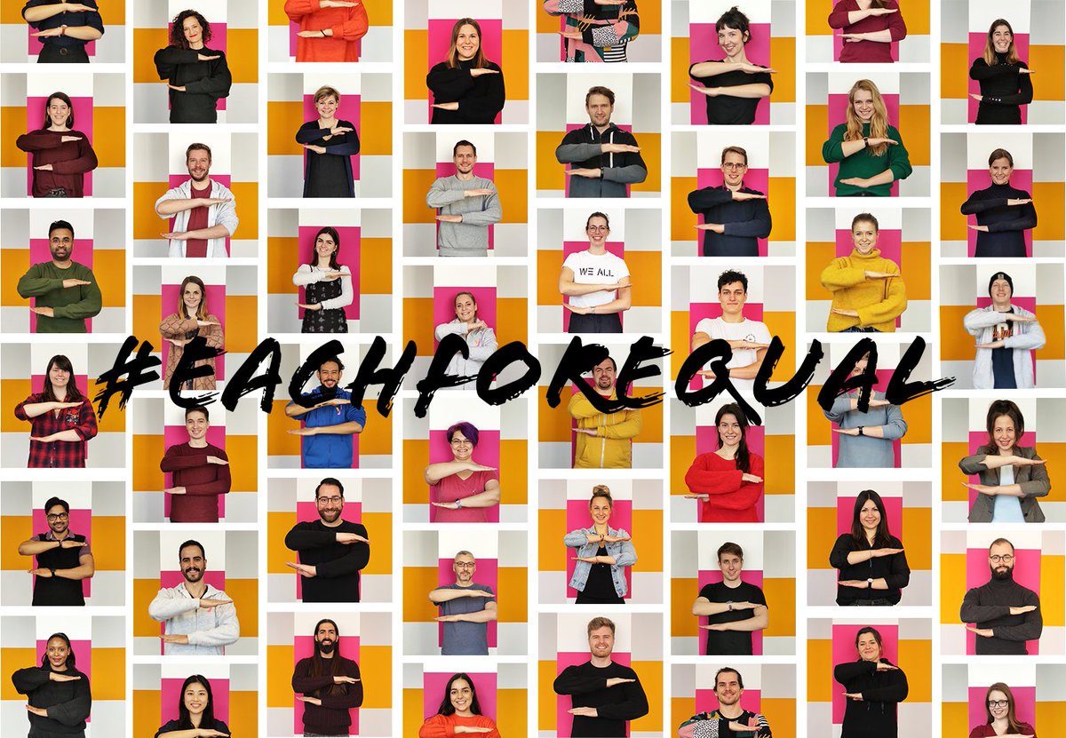 At HeyJobs, we take diversity, equality and inclusion very seriously and we seek to live these through our values of teamwork, drive and entrepreneurship every single day. Happy International Women's Day ! #iwd2020 #eachforequal #equalpose