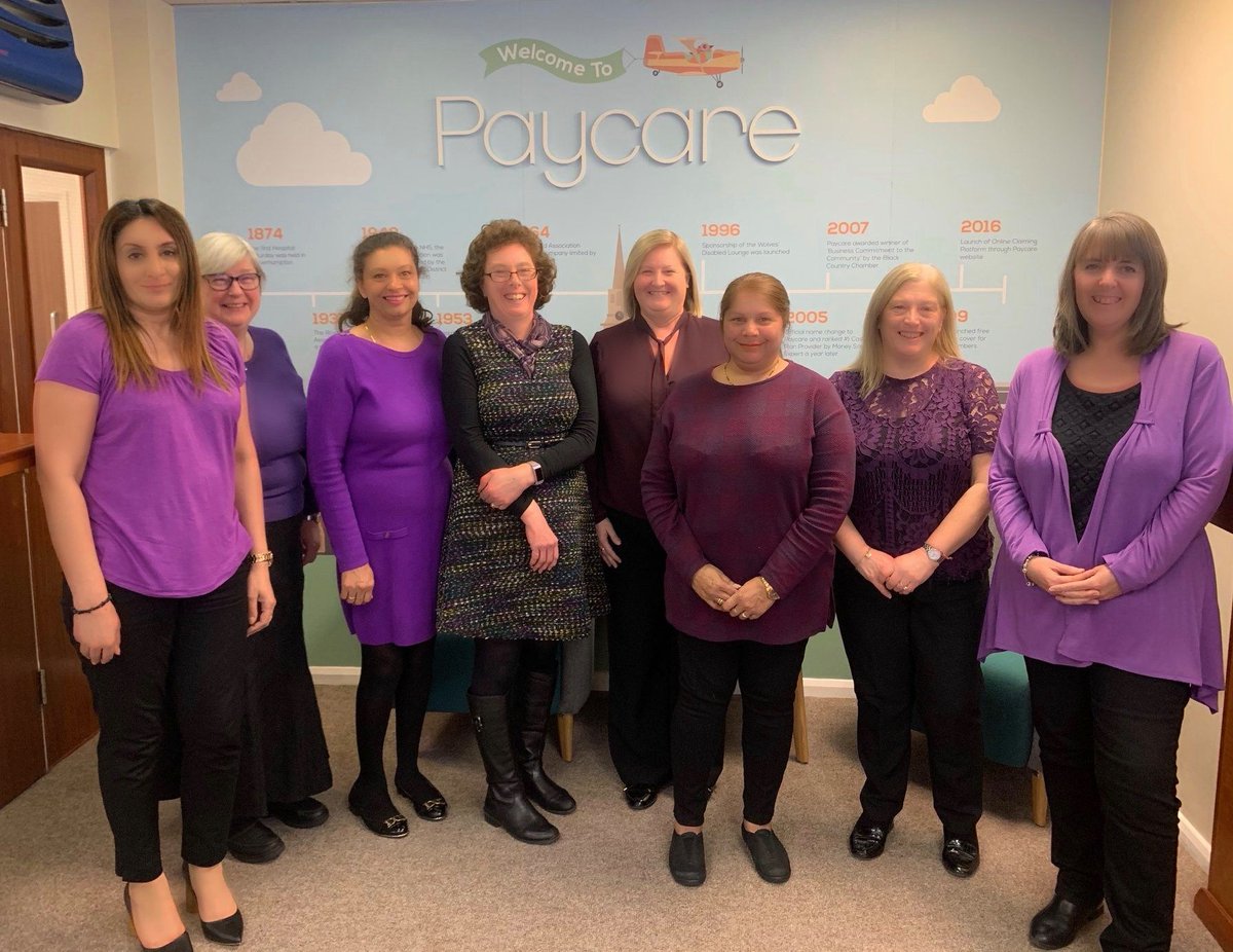 MyPaycare's tweet photo. By embracing #EmpurpleWeek, as we did here, you will be helping @TheHavenWton to raise much needed funds to support vulnerable women &amp; children in our community to rebuild their lives following the trauma of domestic abuse 💜👉
https://t.co/quWYiEvTcQ ☺️ #InternationalWomensDay https://t.co/vplztISYH9