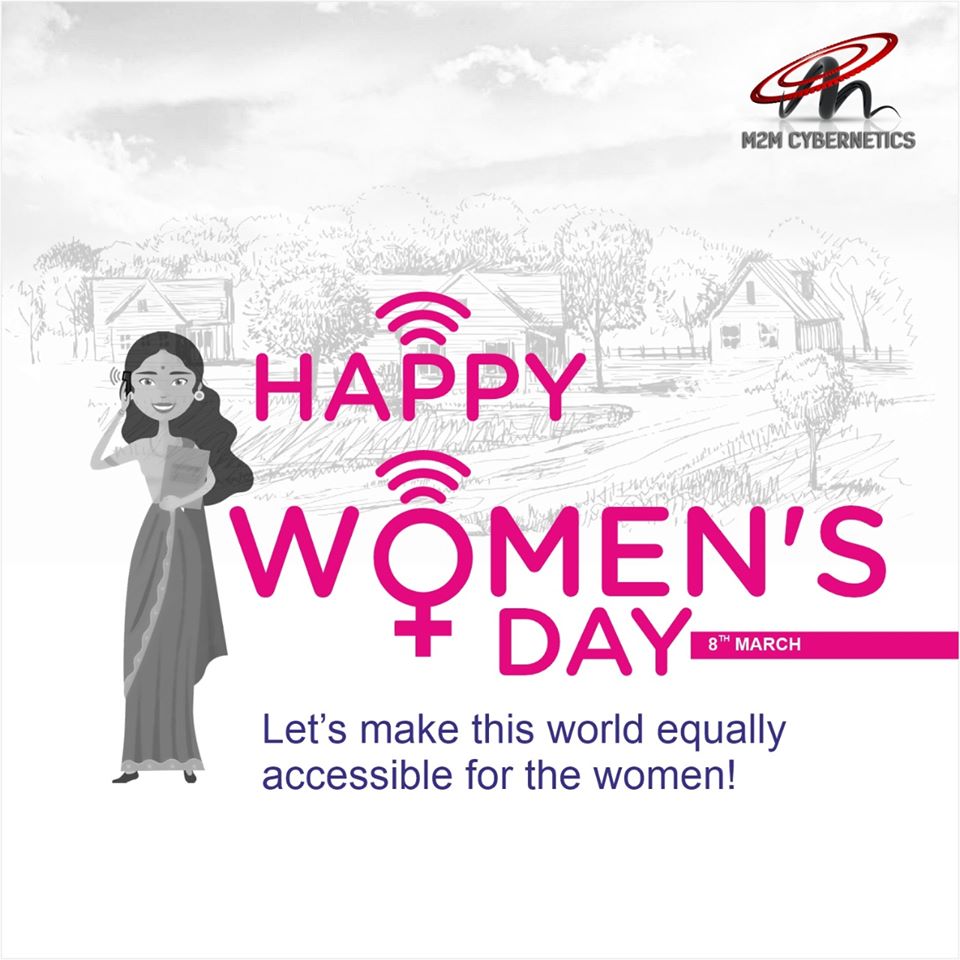 M2mCybernetics's tweet photo. Wishing all the females out there a #HappyWomensDay.

#SheInspiresUs #womensday #InternationalWomenDay2020 #Women #EachForEqual #M2MCybernetics #DigitalIndia #SmartIndia https://t.co/3xx6HC2AOV