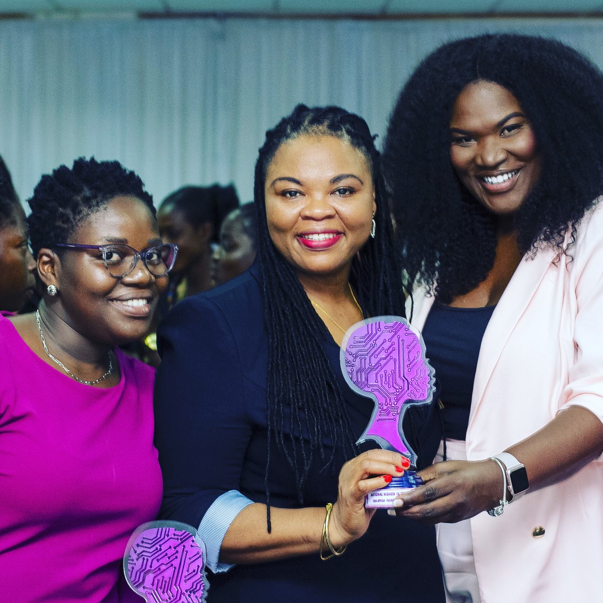 tinacodes's tweet photo. It's a great honor and privilege to receive a national award as one of the women influencing Science Technology Engineering and Mathematics among 20 other women in Ghana by the STEM woman project and @mocghana #stemwoman #stemwomanproject https://t.co/mefdOISju6