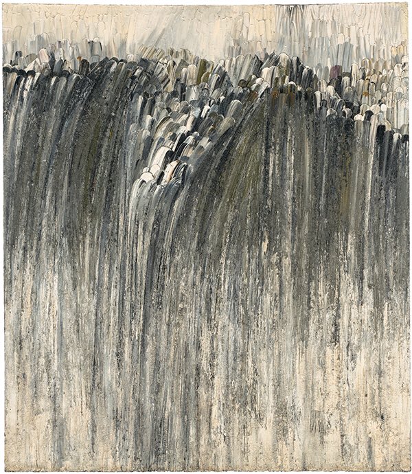 Jay de Feo (EEUU 1929-1989)Artista formada y viajera, estudió el arte africano y la mitología, de las que se inspiró para crear sus obras donde el acento está puesto en la textura/materia. También fue profesora de arte para niños. Es considerada parte de la Generación Beat.