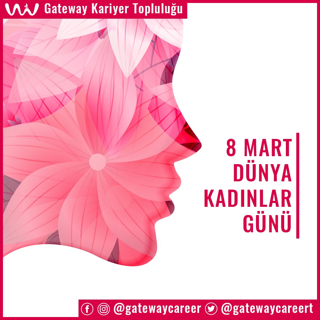 GatewayCareerT's tweet photo. Bugünü anlamlandıran, emeği ve direnci ile mevcut şartlar altında yaşamın içerisinde var olma mücadelesi veren, veremeyen, bugün yanımızda olamayan, yaşam hakkı elinden alınmış tüm kadınlarımız ile birlikte 8 Mart Dünya Kadınlar Günümüz kutlu olsun!
#8MartDünyaKadınlarGünü https://t.co/GJOmG9GbQt