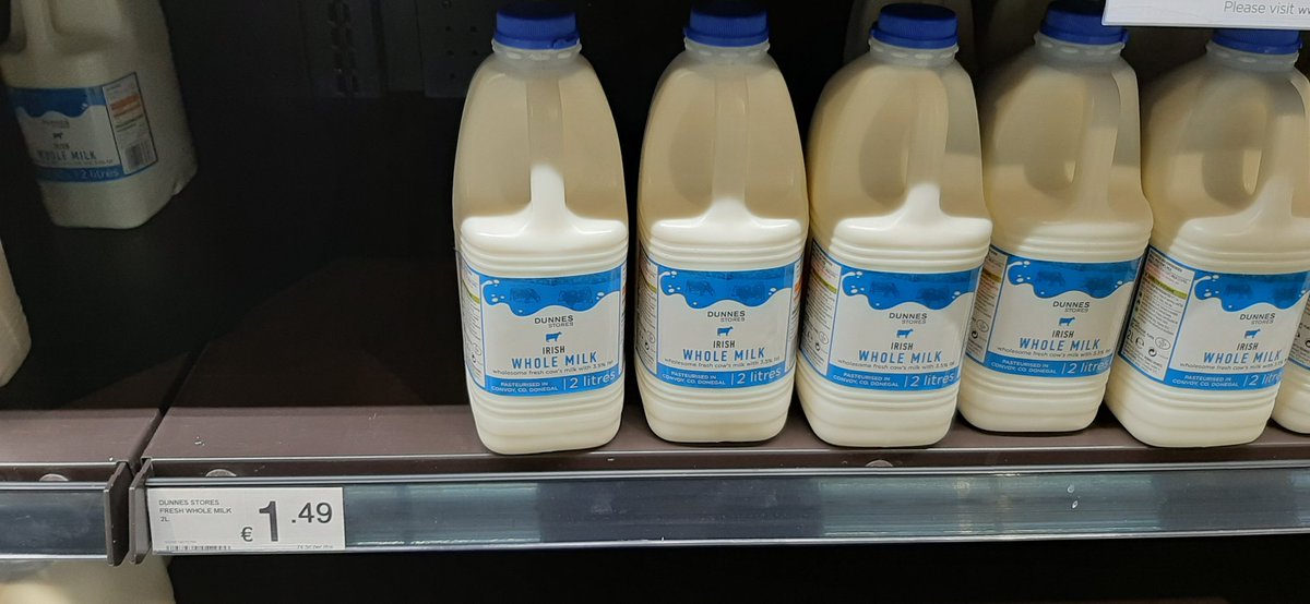 Irish milk