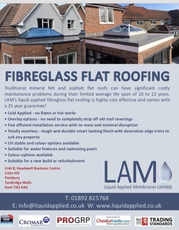 LiquidApplied's tweet photo. FIBREGLASS FLAT ROOFING! https://t.co/XOZTR5rB09