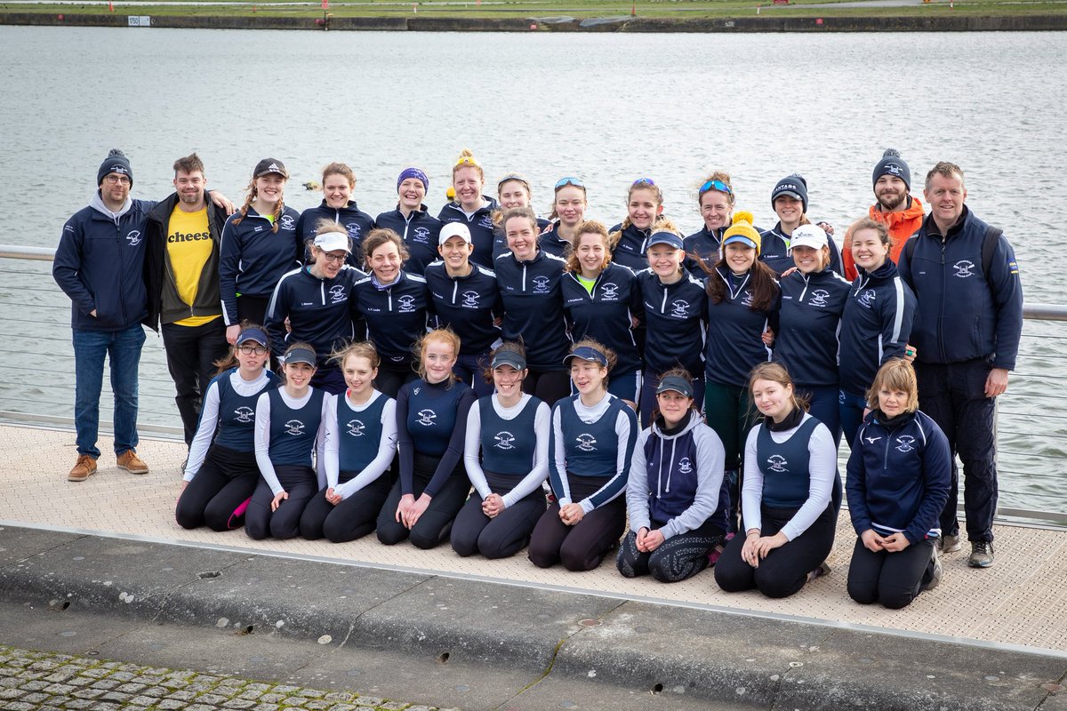 Devastating to have <a href="/WEHORR/">Women's Eights Head</a> cancelled yesterday after our 5 crews worked so hard &amp; we're excited to see what they could do. Thank you @tjhcopeland &amp; the other coaches for organising some alternative racing at the Docklands with <a href="/NottinghamRC/">NottinghamRC</a> &amp; <a href="/TheLeaRC/">Lea Rowing Club, Hackney, London</a>. Race report to follow.