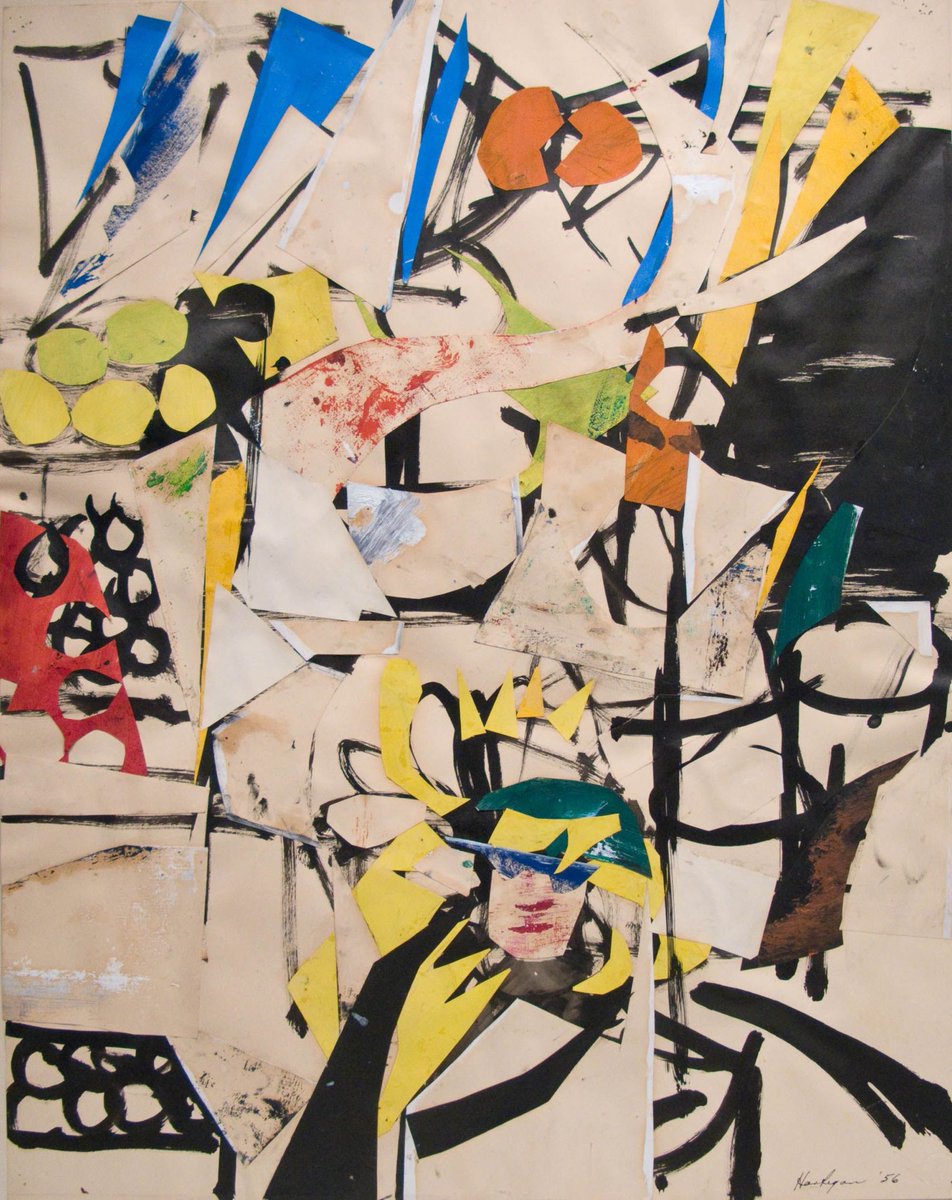 Grace Hartigan (EEUU 1922-2008)Parte del Expresionismo Abstracto en las decadas 50-60s. Gran admiradora de Matisse y muy influenciada por la primera generación de artistas del E.A. newyorkino. Colorista y arriesgada en sus composiciones, su obra es autobiográfica.