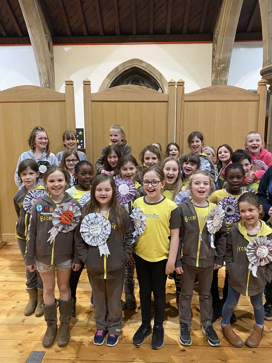 Happy #InternationalWomenDay2020 from 6th CARDIFF St.John Brownies!