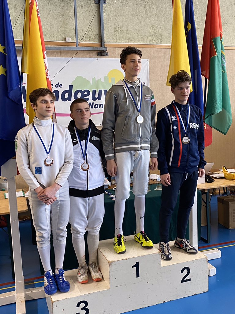 Sans oublier Marc Durand qui termine 2ème.