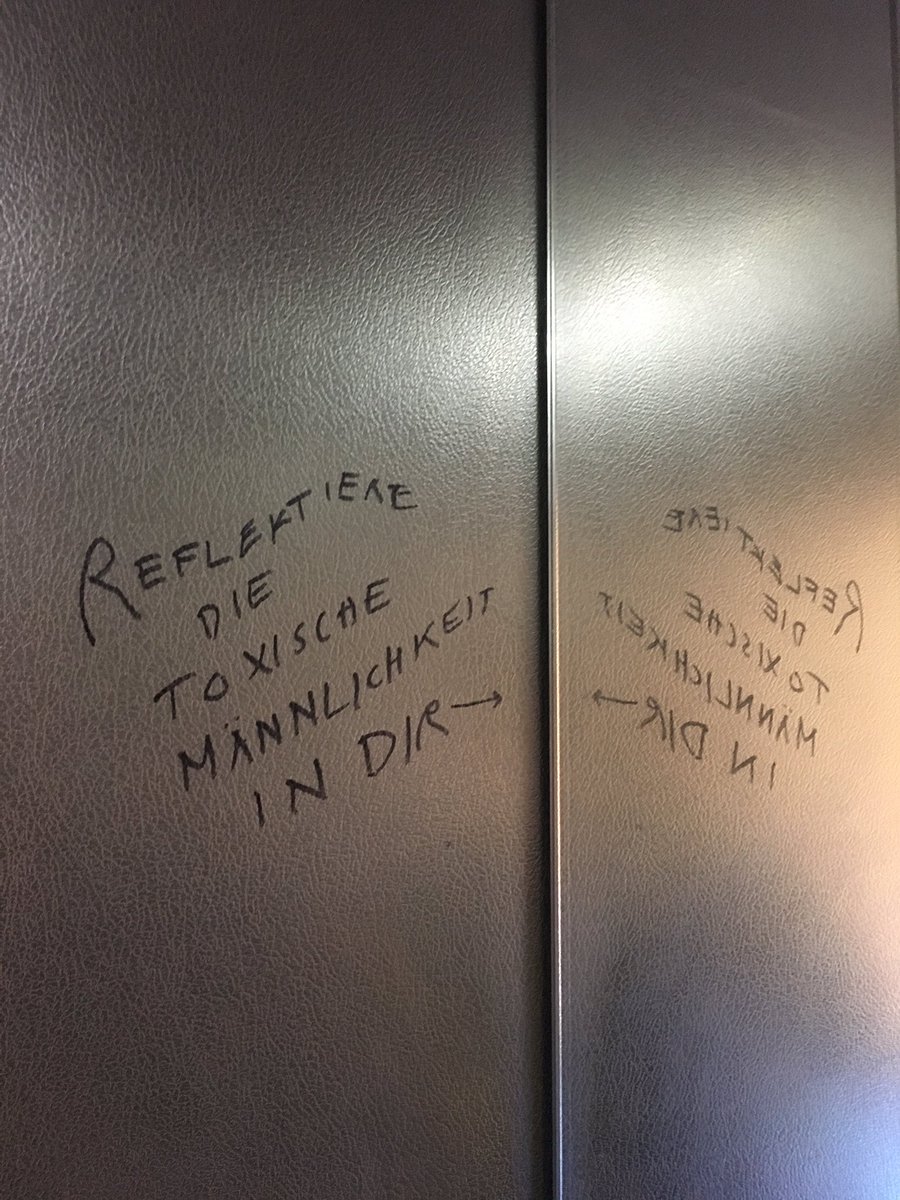 Found this in my elevator today: Happy Women’s Day!