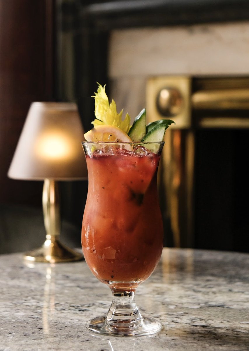 Sunday mornings always call for a Bloody Mary. Ours is made with Finlandia Vodka &amp; @TaliskerWhisky 10 yo, mixed with tomato juice, lemon juice, Tabasco and Lea &amp; Perrins, finished off with a splash of red wine, celery bitters, salt &amp; pepper. So...how spicy do you like it?