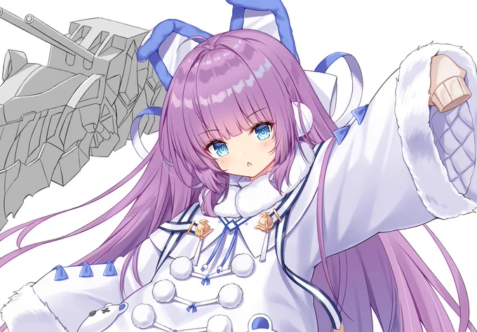タシュケントとちゅう
艤装の塗り方がわからん…?
#アズールレーン 