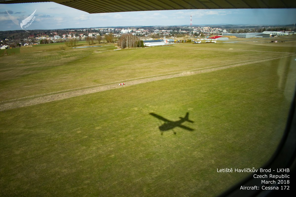 LadislavVenc's tweet photo. "Views from the top..." :: Airfield Havlíčkův Brod, Czech Republic #VisitCZ #pilotlife #travel https://t.co/vZdYP44zp6