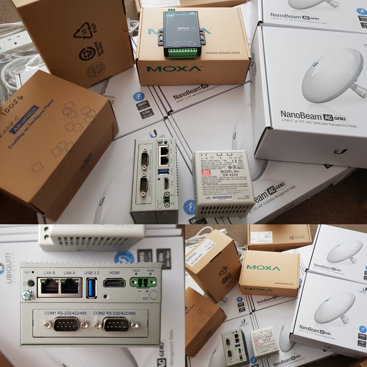 KellyGrahamLtd's tweet photo. Busy week ahead...
@MoxaInc  @ArdexaTeam @AdvantechIA @ubnt 
#SecureIoT #IIoT #solarcomms https://t.co/Goa21spiAF
