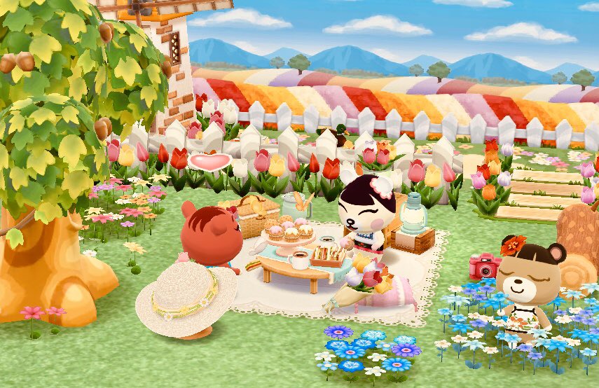 opeope1006's tweet photo. 丘の上でピクニック🥪🌷*ﾟ

#ポケ森 #友の会ギャラリー
#ポケ森写真部 #ポケ森ニンドリ

再掲すみません💦 https://t.co/eTmXnOkPW6