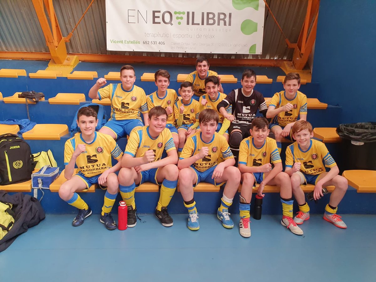 cdfs_segorbe's tweet photo. RESULTADO |
📌 Categoría infantil
🏆 Liga
✅ CD Vallsala 0 Mutua Segorbina 6
Suma y sigue nuestro infantil de segundo año. Ya son 20 jornadas y 20 triunfo de los amarillos. Temporadón! 👏👏👏
#CanteraSegorbe
#SomosSegorbe https://t.co/C4lnLqnjBs