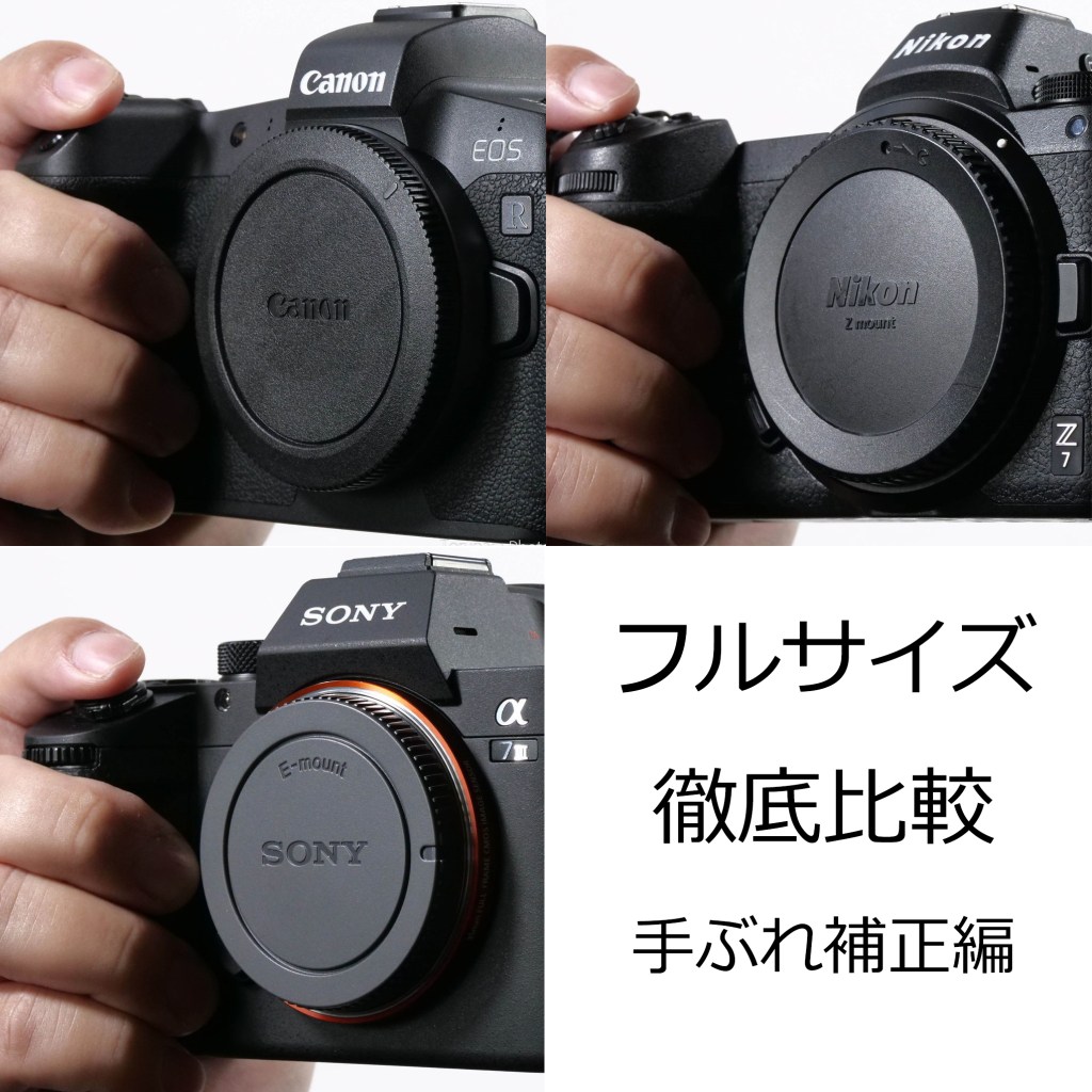 とるなら フルサイズミラーレス徹底比較 Eos R Nikon Z 7 Iiiの違い 手ぶれ補正編 を公開しました Canon Nikon Sony T Co Erttvgvwrk