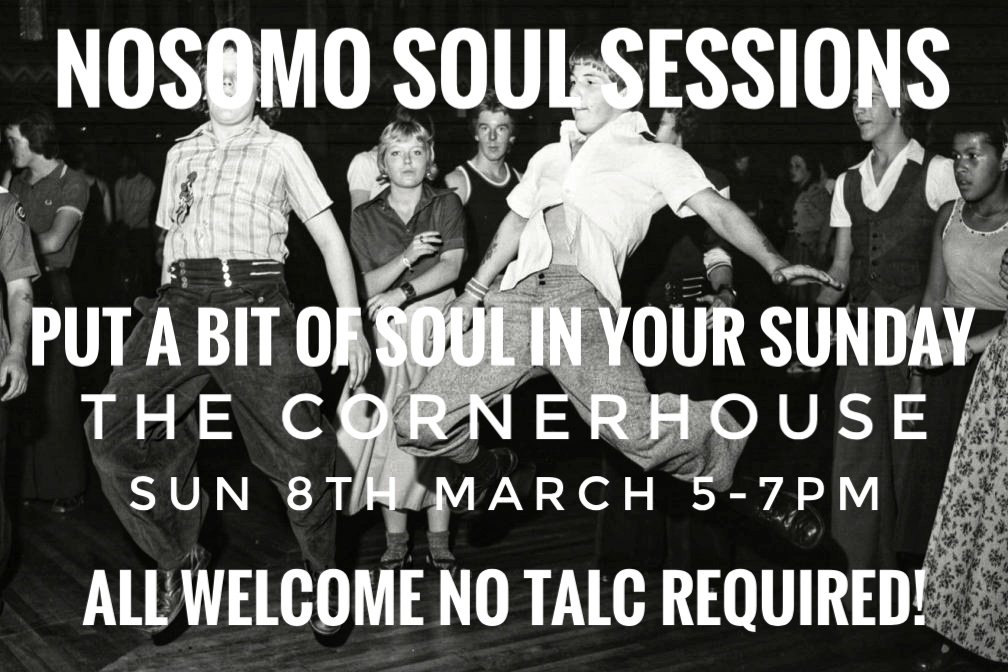 NOSOMO Soul Sessions (@nosomosessions) on Twitter photo My Sunday Soul Session <a href="/CornerhouseCH1/">Cornerhouse Chester</a> is ready to go. If you've just been on the Chester 10k and need a little sit down and a pick me up 5-7pm today at the Cornerhouse will put the spring back in your step!! Check the photo for details. My Sunday Soul Session <a href="/CornerhouseCH1/">Cornerhouse Chester</a> is ready to go. If you've just been on the Chester 10k and need a little sit down and a pick me up 5-7pm today at the Cornerhouse will put the spring back in your step!! Check the photo for details.