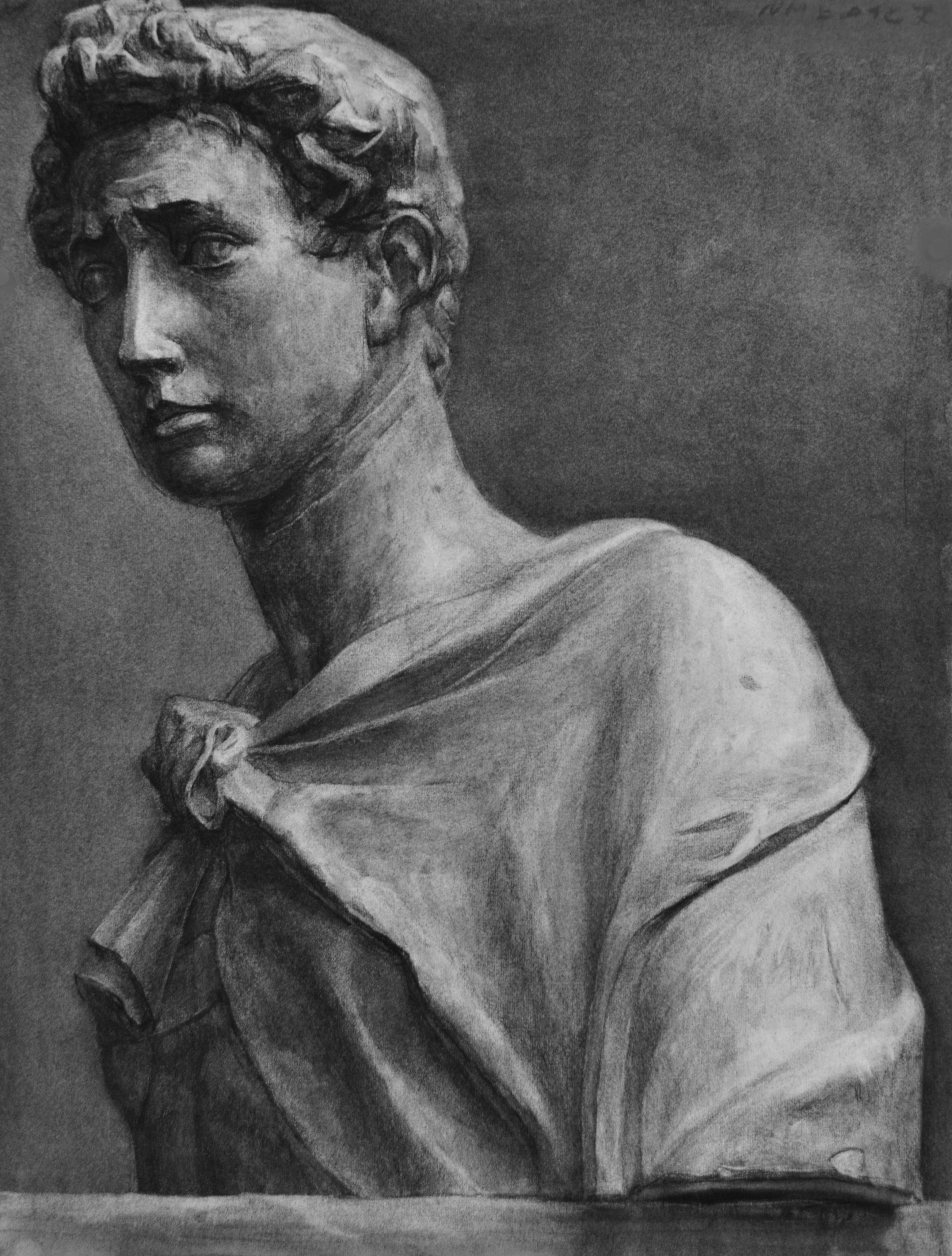 石膏像 ジョルジョ デッサン用