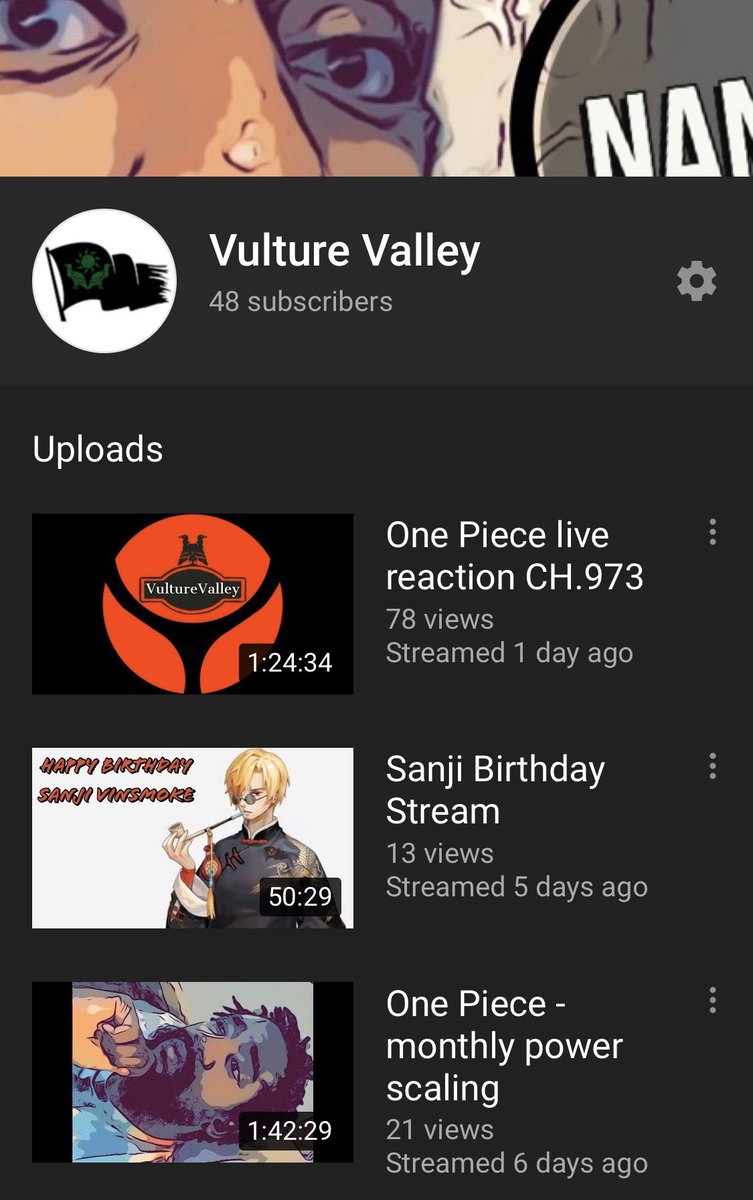 VultureValley's tweet photo. Yooo I’m 2 away from 50 subs!!!! Thank you to my extra tiny fan base for giving a damn and wanted to see more from me. Imma keep grinding and break thru to the 100’s soon I can feel it!
#thevalley #vulturevalley #RTR #thankyou #thegrind #vulturesarecool #streamgod https://t.co/HVwMYCjDi8