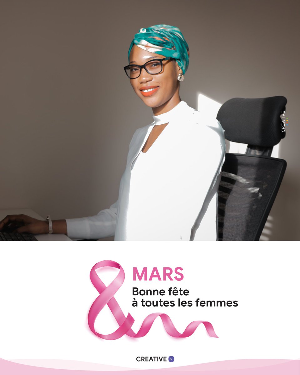 CreativeSenegal's tweet image. Voir toutes les femmes garder le sourire, tel est notre souhait pour ce #8mars et pour tous les jour de l’année.
Bonne fête à toutes les #femmes du monde.
#JourneeDeLaFemme #WomenDay
#Creative