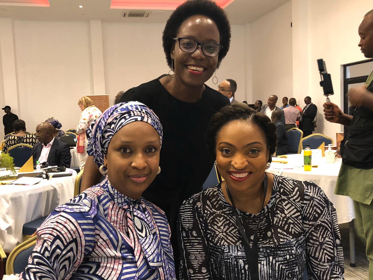 Amujae Leaders and facilitators getting ready for the official launch of the Center. #AmujaeInitiative