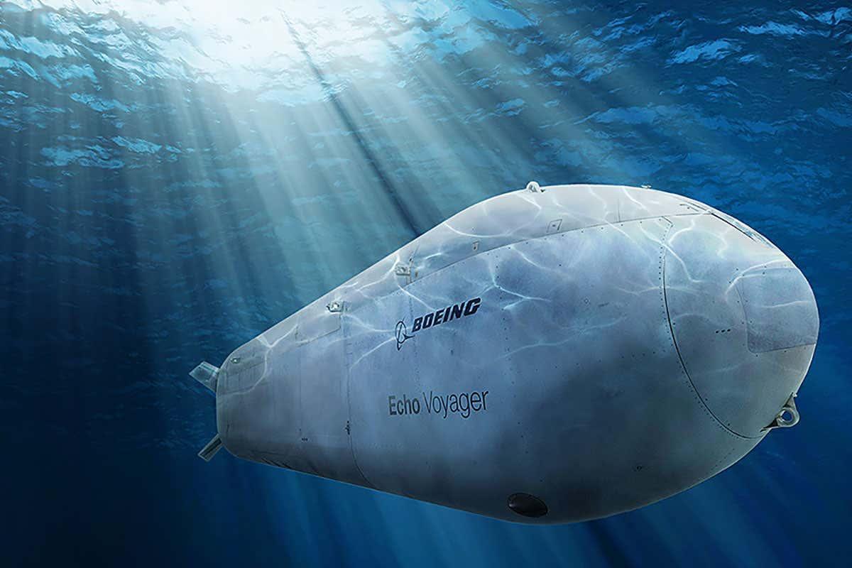 newscientist's tweet photo. US Navy robot submarine would be able to kill without human control https://t.co/CLUGy64UKK https://t.co/h3CijewM7f