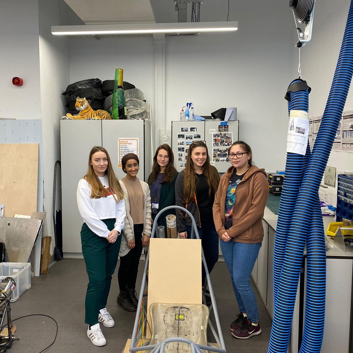 QueenMaryFS's tweet photo. Celebrating #InternationalWomensDay
at QMFS
#fs2020 #qmul #qmfs #stem #formulastudent #fs2020 #engineering https://t.co/4kGKiQVcmx