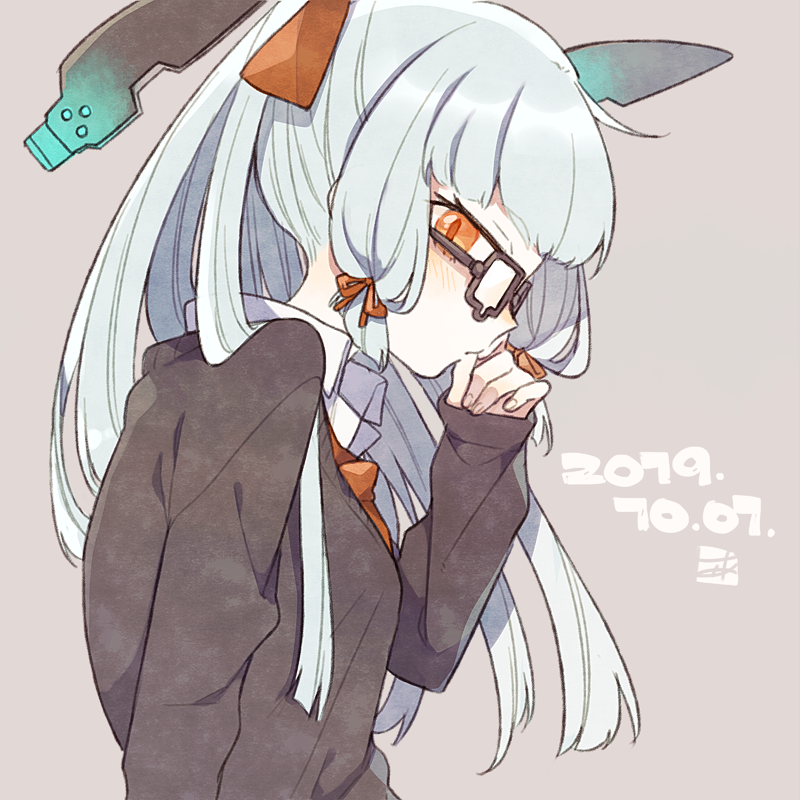 叢雲(艦これ) 「バニーガールがそのうちウィルスに以下略らしいので叢雲ちゃんバニー再掲しとこう(2」|あくのイラスト